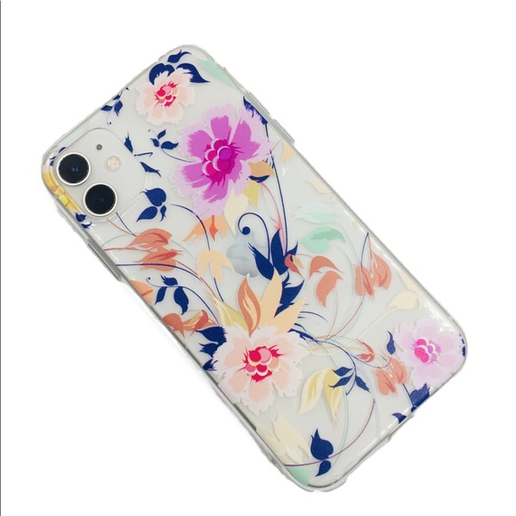 2/$10 iPhone 11 Pro Max Case Clear Flower Case - Picture 3 of 8